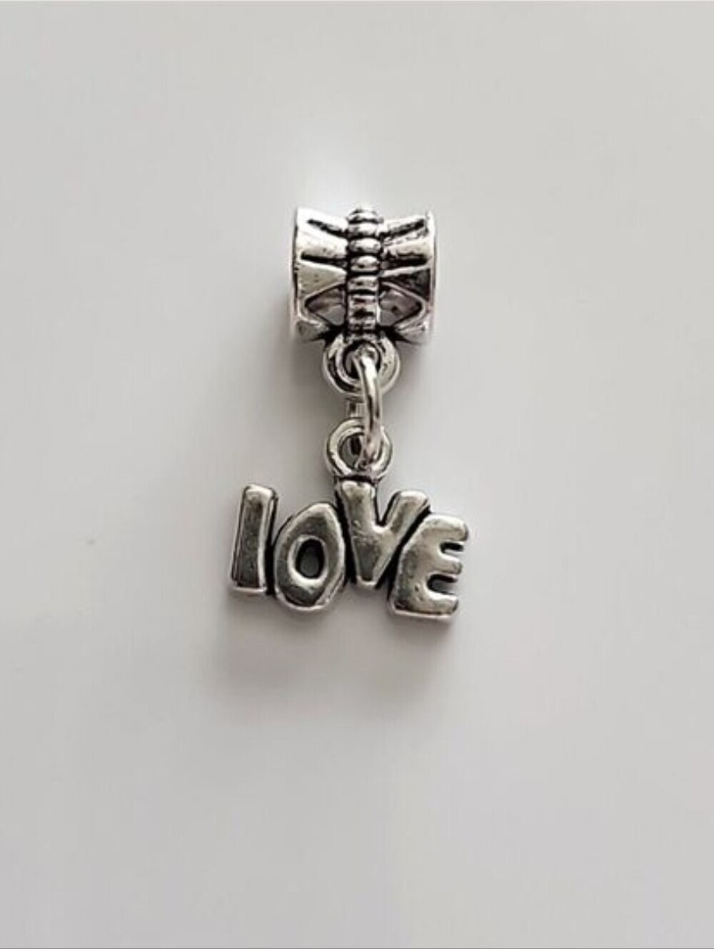 LOVE Word Charm Fits pandora and European Systems